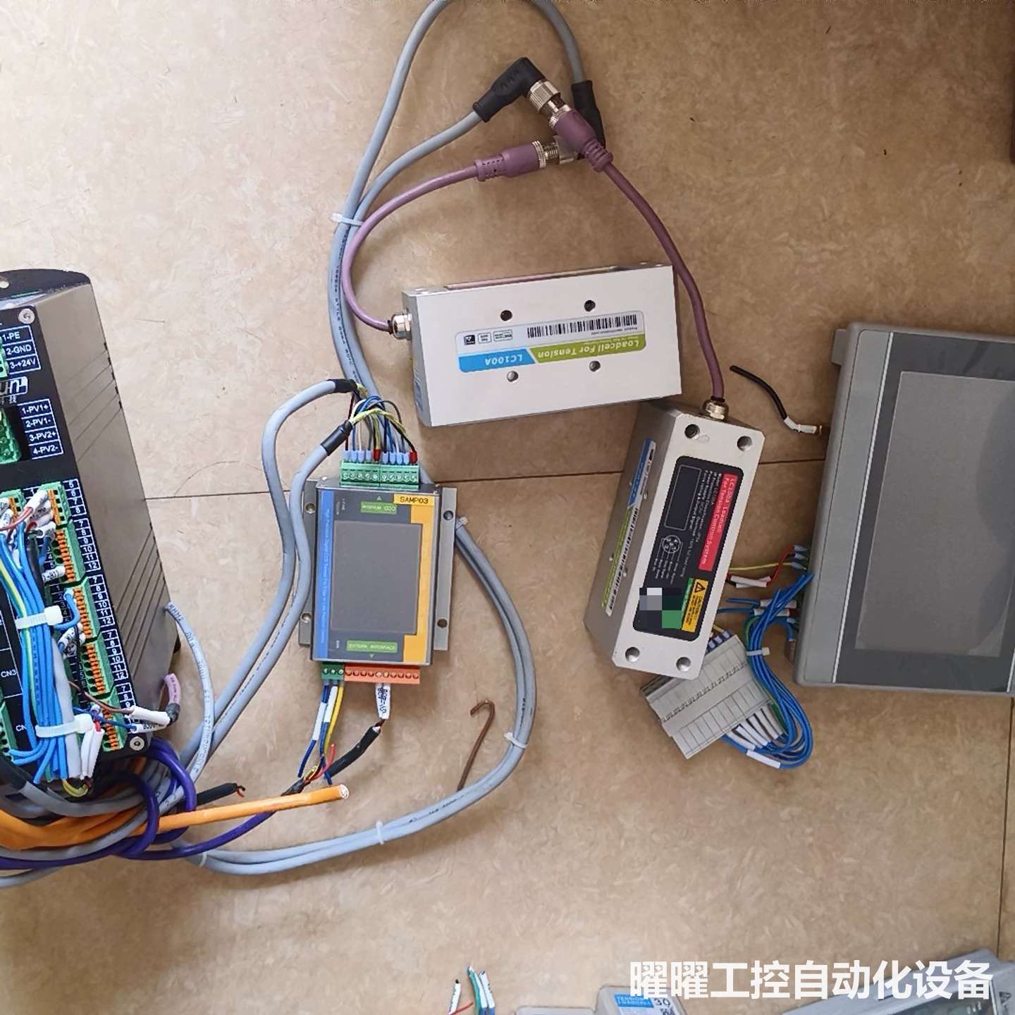 工业自动化设备,几乎全新,成色很好!口罩机上拆的整套出,能用