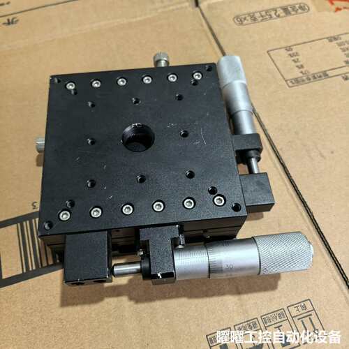 十字微调滑台EJB01-100，尺寸100x100MM，厚4