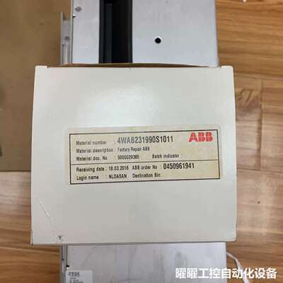 SM4000 4WAB231990S1011 ABB模块、