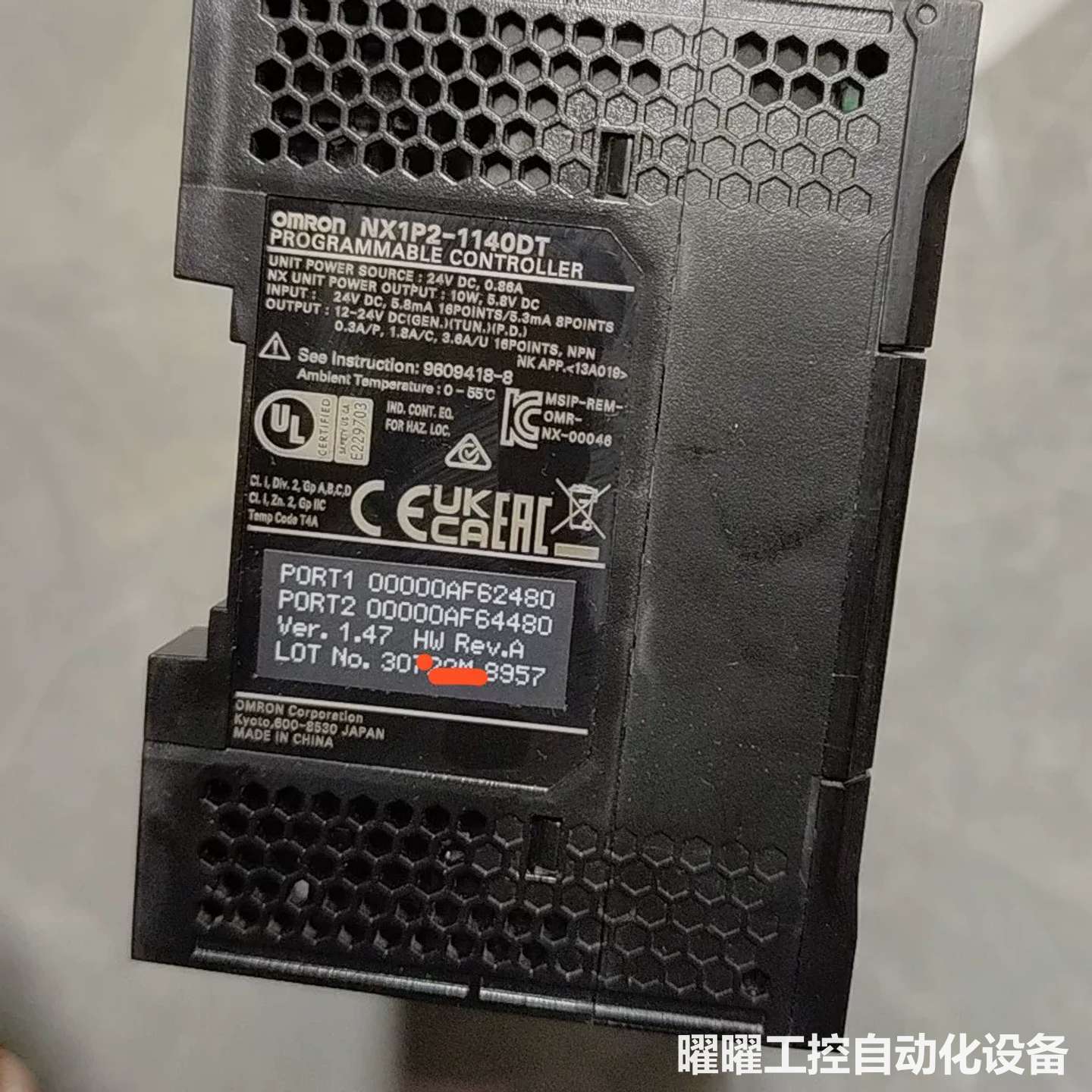 欧姆龙NX1P2-1140DT PLC控制器,日本原装,Et