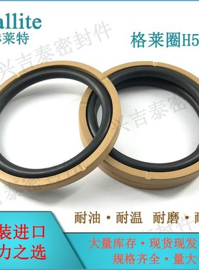 进口赫莱特格莱圈密封圈H54型340*315.5/360*335.5/380*355.5*8.1
