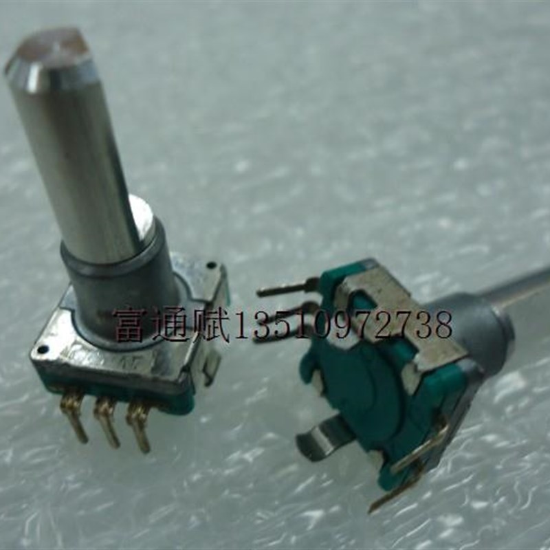 日本ALPS进口编码器开关 脉冲电位器 EC11-30位 20半轴 不带开关