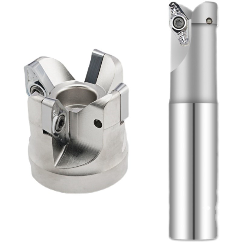 SB90铝合金轮毂R3航空铝用开粗快进给铣刀杆VCGT220530直角铣刀盘