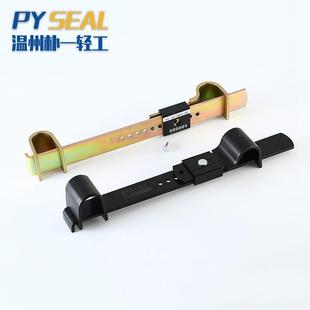 箱门闩封大铁封条铅封黑色铁板金属防盗施封锁 2003新国标集装