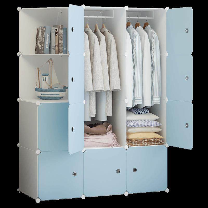 简易衣柜现代简约卧室家用布衣橱挂宿舍出租房塑料储物柜收纳柜子,特色手工艺,其他特色工艺品,淘宝优惠券,粉丝福利购,淘宝优惠卷