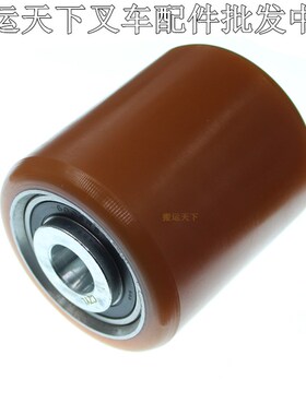 杭州电动叉车聚氨酯承重轮80*90堆高车轮子ADMB15531100杭叉配件