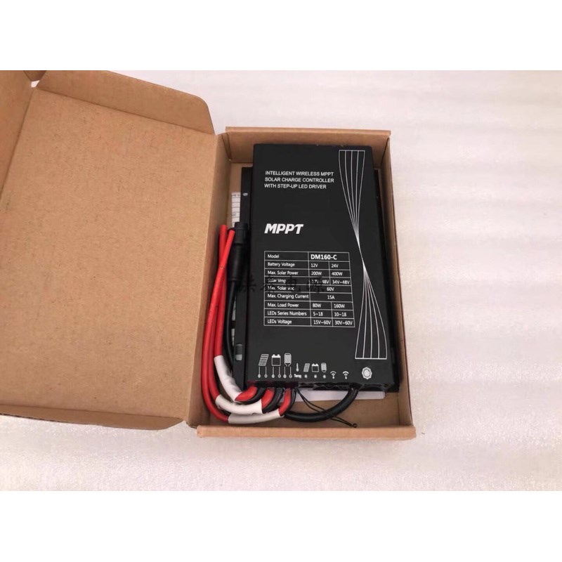 SRNE硕日 智能无线MPPT太阳能充电控制器升压LED驱动