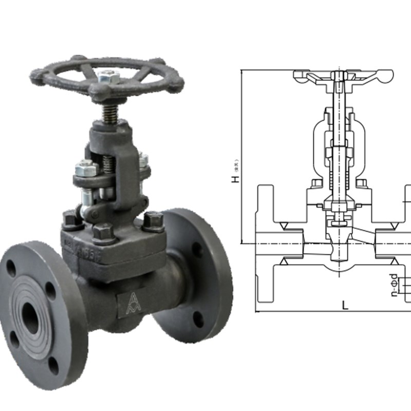 埃美柯9392 铸钢法兰截止阀 DN15 20 25 32