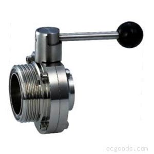 304不锈钢管道系统专用阀门DN15至DN300螺纹丝扣和法兰蝶阀连接