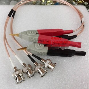 高品质LCR数字电桥测试线四端BNC开尔文测试夹具数字电桥测试线缆