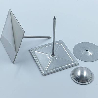 63.5mm2.5inch保温自粘钉38mm垫片22mm盖帽电商保温钉3件套