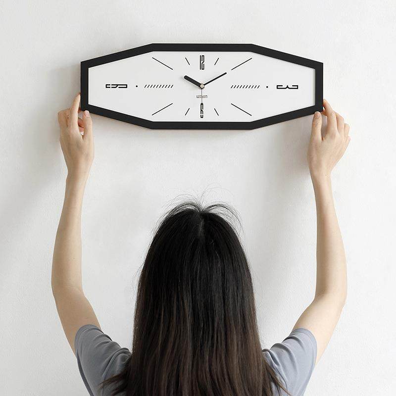 wozoom屋准2025新款钟表挂钟客厅现代简约大气创意时钟挂墙面