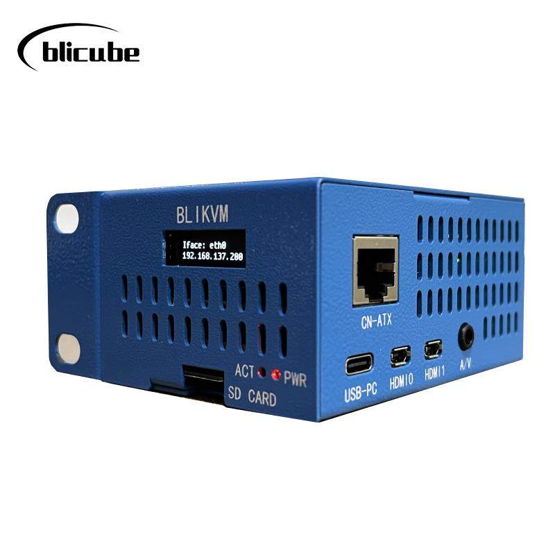 blikvm服务器运维HDMICSI ipkvm远程控制kvm远控pikvm运维overip