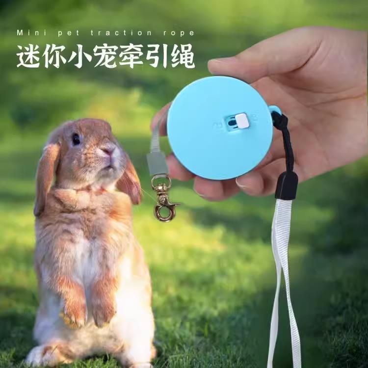 宠物狗狗牵引绳自动伸缩遛狗绳小巧迷你幼犬狗绳子猫咪外出伸缩绳