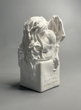 克苏鲁章鱼创意桌面摆件高精度石膏像雕塑家居软装礼品ins风摆件