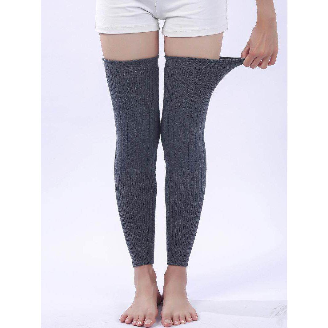 秋冬季羊绒护膝保暖加长加厚款男女士关节老寒腿老年人护腿套筒套