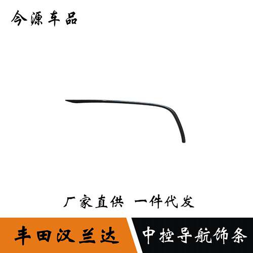 适用于15-2019款丰田汉兰达中控导航框亮条贴18饰条改装装饰配件