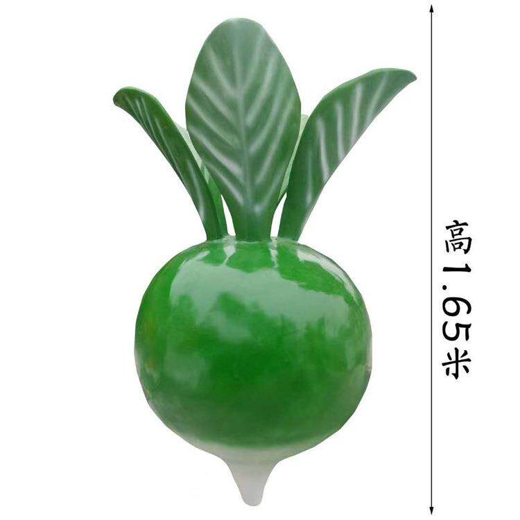 玻璃钢红萝卜雕塑彩绘胡萝卜水果蔬菜雕塑菜园摆件