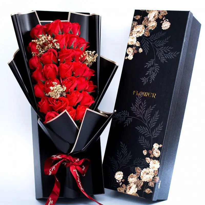 99朵玫瑰花送女友老婆女神生日浪漫永生花520情人节礼物