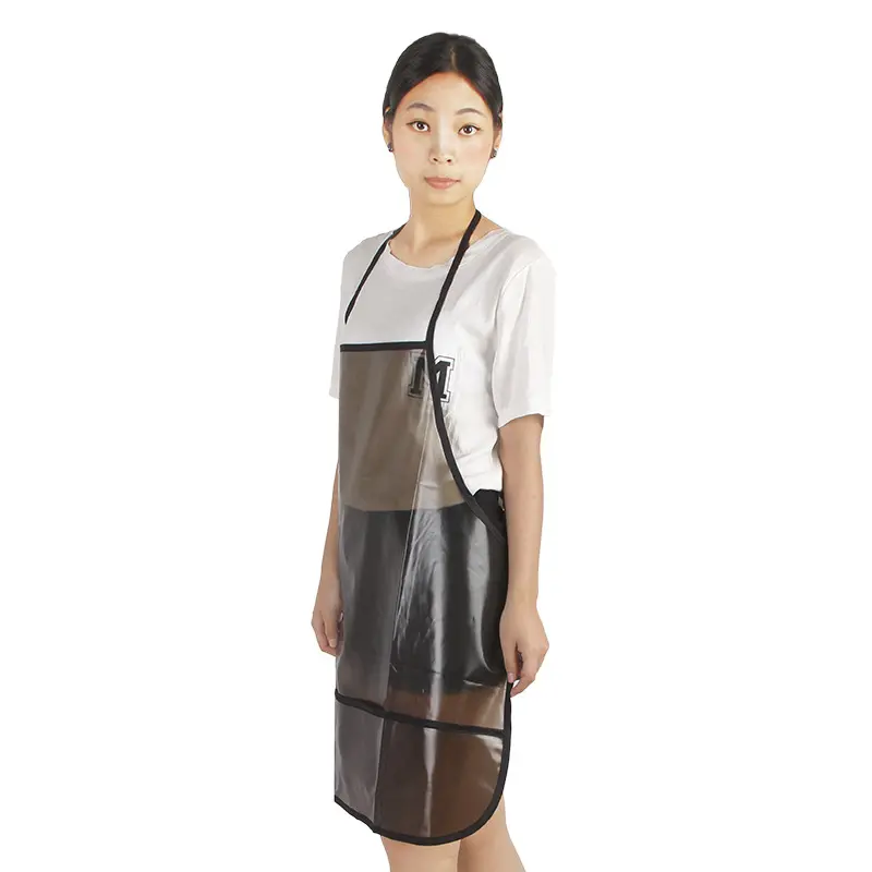 美发小工服染烫防水围裙围兜围腰理发技师服装美甲美容理发围布衣
