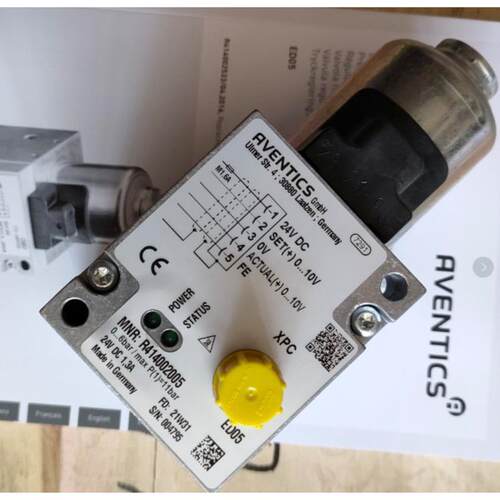 德国安沃驰AENTICS™ E/P压力调节阀列 ED0系2 R41400RIS2413V正品
