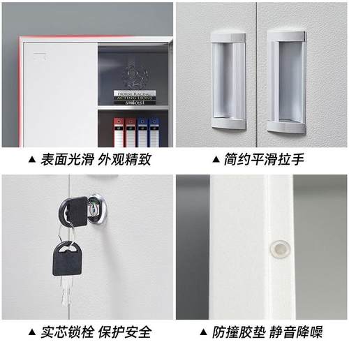 CZWJG001定拆装钢制制件柜公室资料档案柜财务凭证带办锁储文物铁