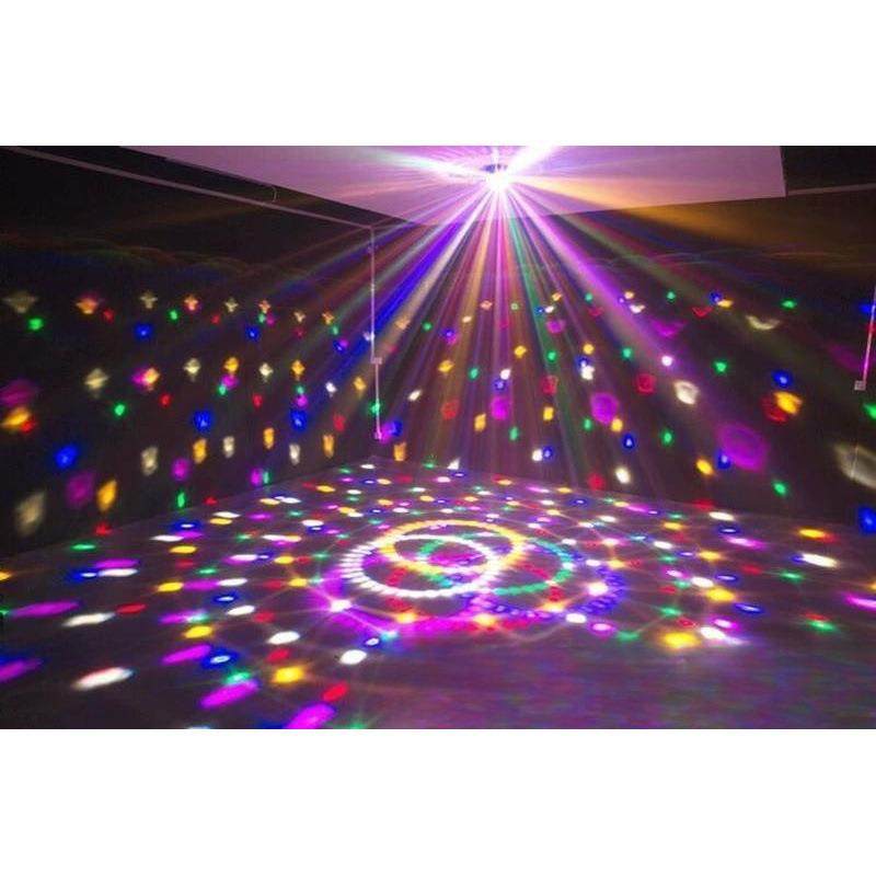 旋ktv闪光灯转七灯水晶QWE魔球酒吧灯彩跳舞灯射镭灯蹦迪灯舞台灯