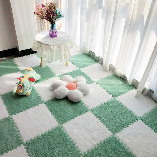 is风地房间拼接地毯卧IXK室全铺铺客厅n阳台地毯整垫睡觉打地铺裁