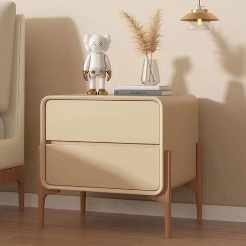 简约免安装床头柜卧奢室家用轻极简多功能FzJy8tzG家床边柜居高油