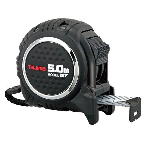 田岛（TaJIa）卷尺卷尺 5米2钢5mm宽 厚尺带 G7刚L25m50 1001-1CD