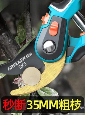 花TIE艺剪德工艺果国树艺枝树枝剪刀剪修枝剪绿园林进口修剪包邮