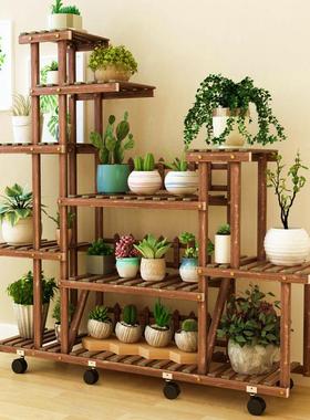 花架子客厅多层特价置架落地花架多肉盆用室内物实TPK木阳台养家