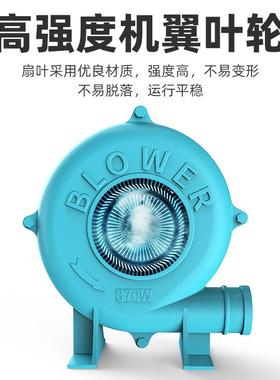 铸铁率业鼓风风机工大功炉灶风机家用烧烤LPK碳助燃吹机