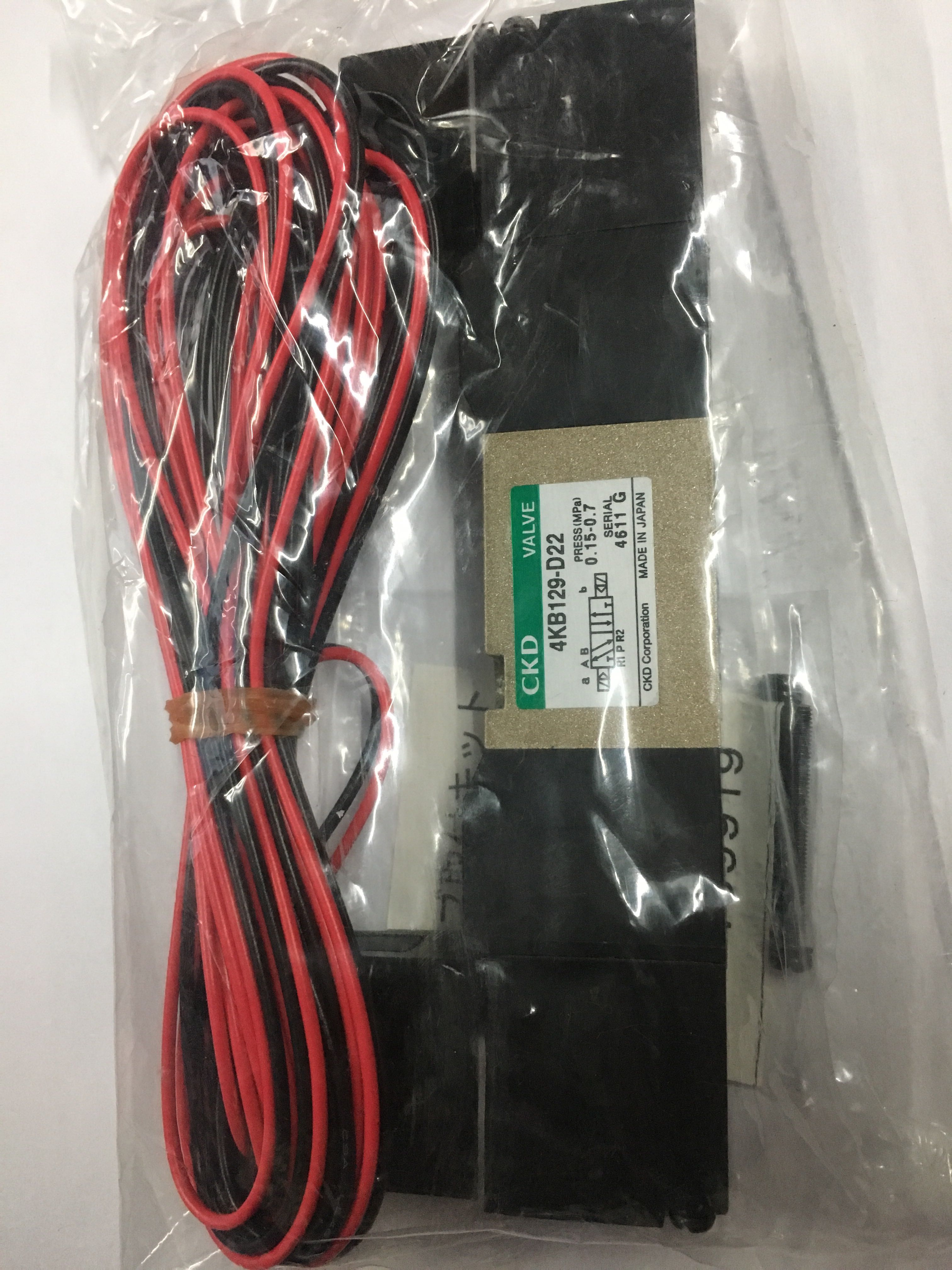日本CKD电磁阀4KB129-D22/C2/K全新原装DC24/AC220/AC110当天发货