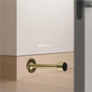 pollar孔d博拉德 打黄铜加长门挡防撞顶卫生间防盗BOW门门门阻门