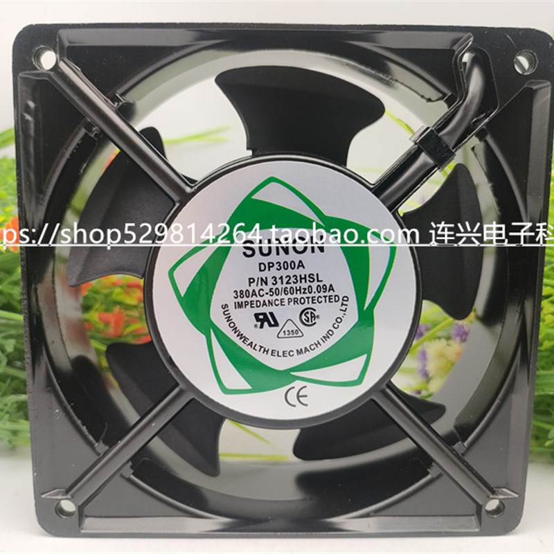 建准SUNON DP300A P/N 3123XBL XSL HSL HBL12CM 380V 散热风扇