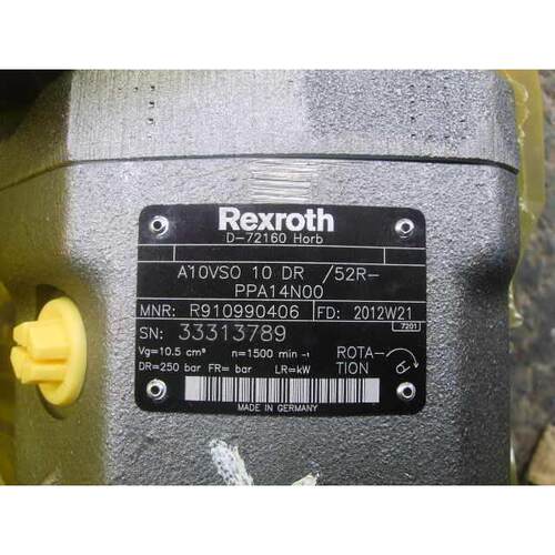 A10VSO10DR/52R国-VPA14N塞00德轴Rexroth力士乐OOV向柱泵