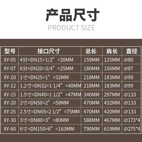 XJR消声器X音Y-10真空泵吸附干燥1寸N降噪消机音器D25接口消声器