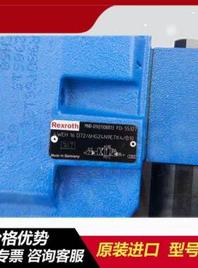 rex进roth电液阀4WEH16D7E542462/EG24N9TK4系列德国口6现货
