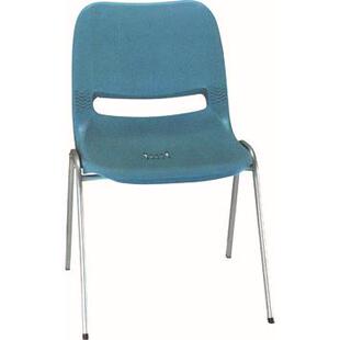 福金会迪乐扁管四背座连体TUW叠加议接待腿办公洽谈椅安吉椅盟