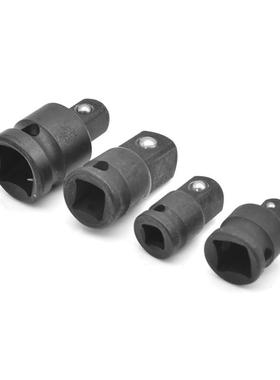 六角柄转四方杆套筒电接头加杆长接12PCS连电动扳手套筒头连接转