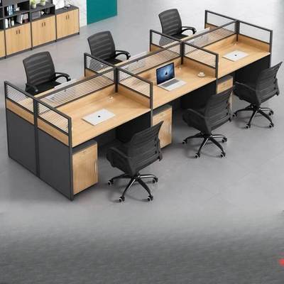 办公桌屏椅组4合工位脑办公桌职员桌单人人多人风电cd437818桌椅