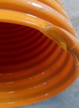 防汛排涝14242全塑吸水 6寸轻型负压全塑料管吸水车管 移动泵吸耐