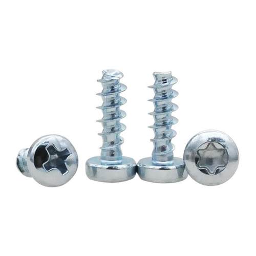 金固盈级镀盘头圆头内梅花槽十字槽AOP平尾自攻8螺丝/2锌.2/2.5/2