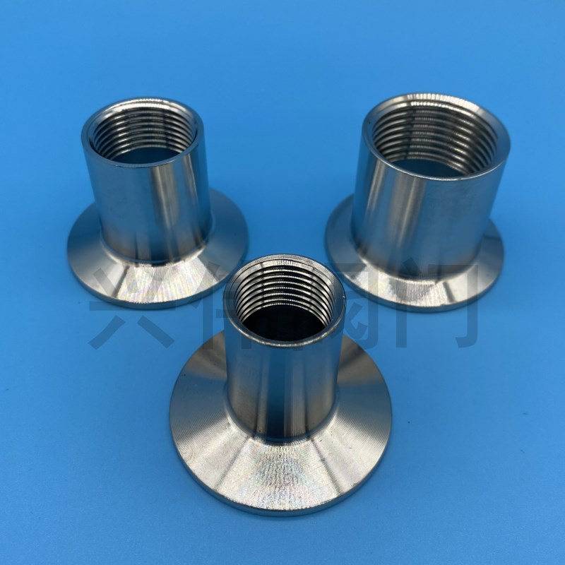 304不锈钢快装直通卫生级快装内丝接头卡箍直通卡箍内牙直通