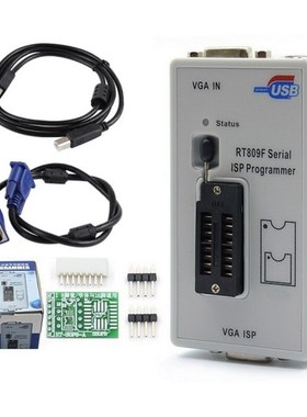 新品RT809F液晶电视显示器编程器笔记本电脑维修驱动板BIOS烧录器