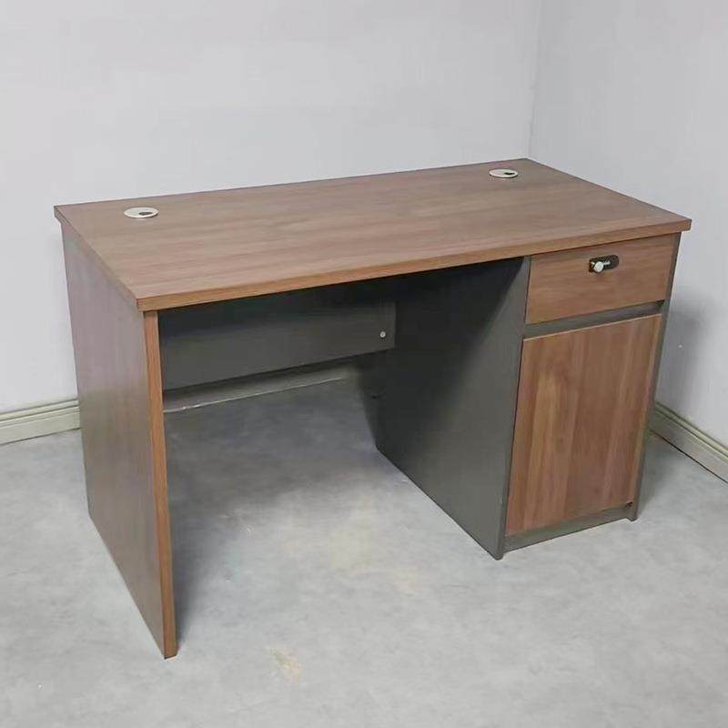 中式油4漆政府办公HS003桌1.米单人财写务桌字台教师小型电老板桌