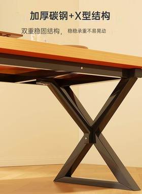 A10L餐家桌小型吃饭桌子实木色用IEG简约出租户房北欧饭店商用餐