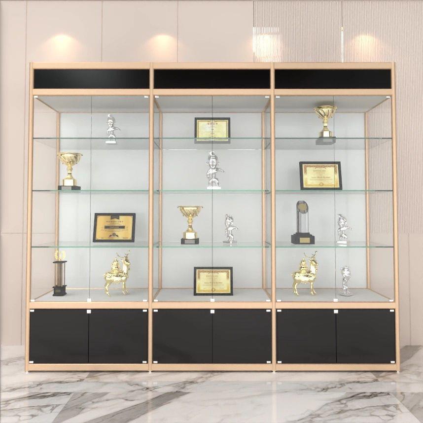 珠展示柜品奖杯宝玻璃柜礼饰品柜化妆陈品2365496样品模型列柜多