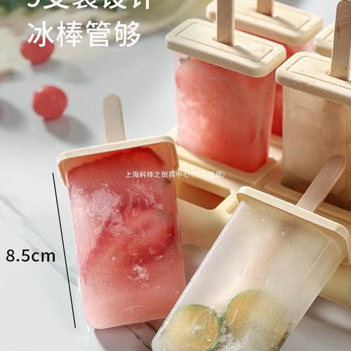 EWR雪糕具食品用级家自制棍冰棒冰淇淋磨模具冻冰糕盒不冰串味制